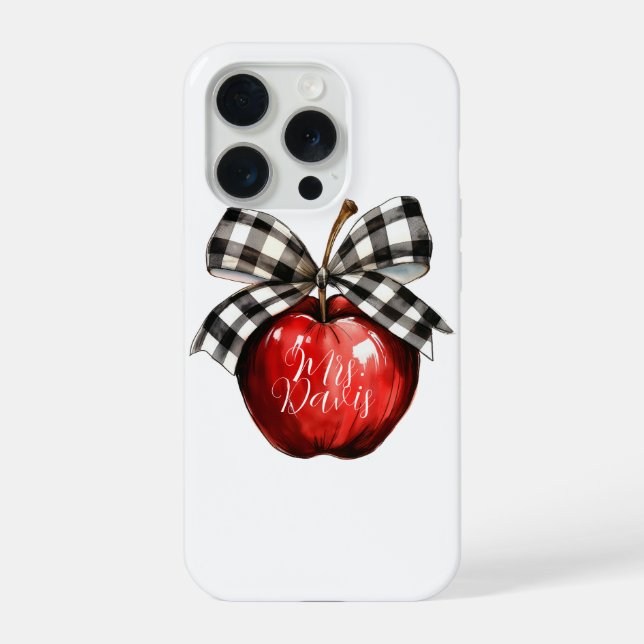 Favorite Teacher iPhone 15 Pro Case (Verso)