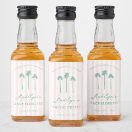 Favoritos de festa de solteira cor-de-rosa verde e