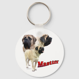 Fawn Mastiff Chaveiro