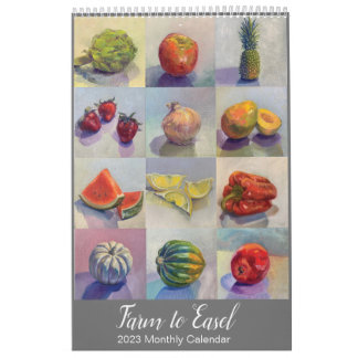 Fazenda ao calendário do Easel 2023