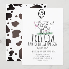 Fazenda de vaso Convite de aniversário