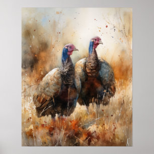 Fazenda Impressão de Arte Animal da Turquia