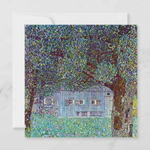 Fazenda na Alta Áustria por Gustav Klimt