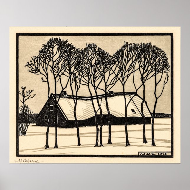 Fazenda na neve - Julie de Graag Poster (Frente)