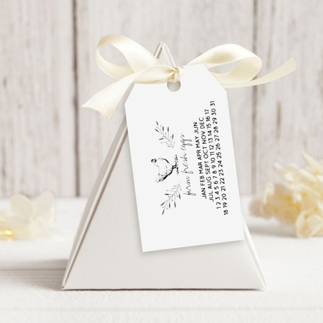 Fazenda Ovos Frescos Data Ovos Etiqueta do Produto (Criador carregado)