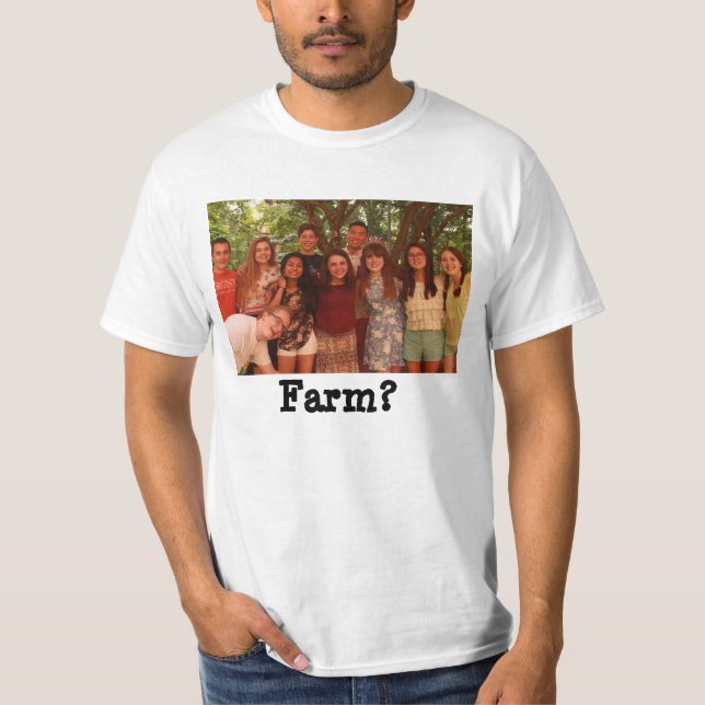 Fazenda? T-shirt de Fam (Frente)