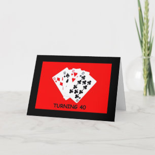 Fazer 40 É Grande Coisa! Cartão de Aniversário