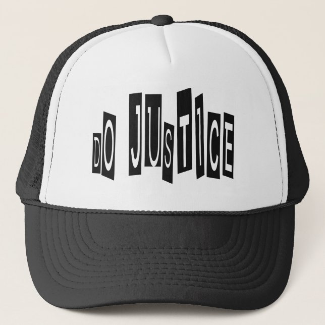 Fazer Boné da Justiça (Frente)