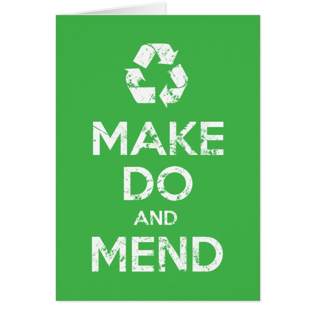 Fazer Cartões de Saudação Do e Mend (Frente)