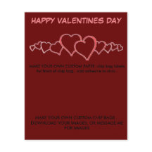 FAZER RÓTULOS DE SACO DE CHIP DE PAPEL PERSONALIZA