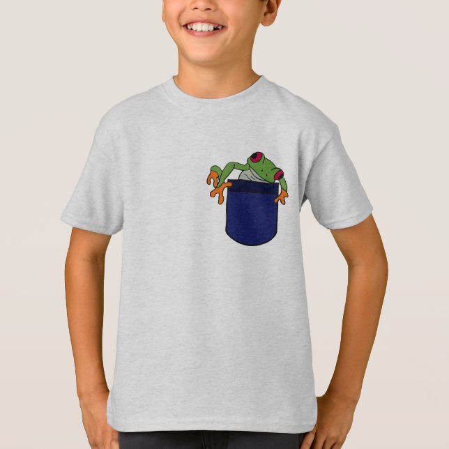 FB camisa do bolso do ina do sapo de árvore (Frente)