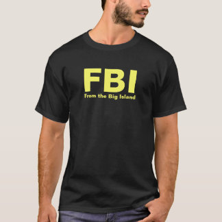 FBI - Do t-shirt grande da ilha