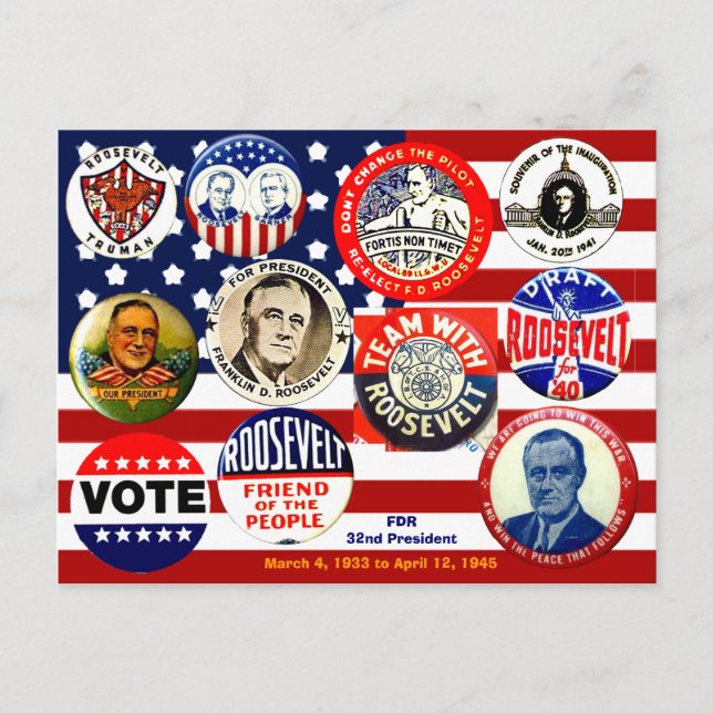 FDR - Cartão postal (Frente)