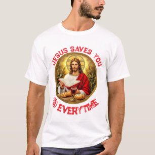 Fé no estilo - Coleção de Camisas T de Jesus Crist