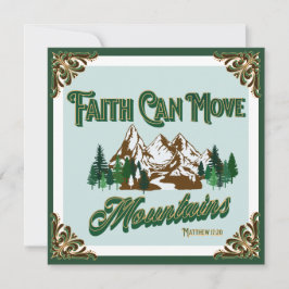 Fé Pode Mover Montanhas