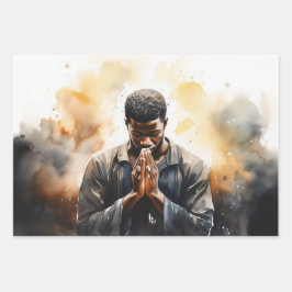 Fé Silenciosa: A Devoção Prezada de Um Homem Negro