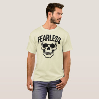 Fearless Skull Graphic T-Shirt – Bold Attitude