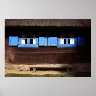Fechadores de Janela Azul - Poster