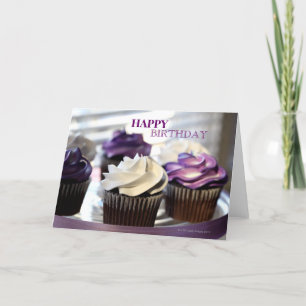 Fechamento do Cartão de Aniversário do Cupcakes