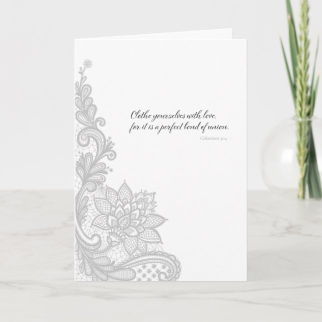 Feche-Se Com Amor - Cartão De Saudação Dobrado (Frente)