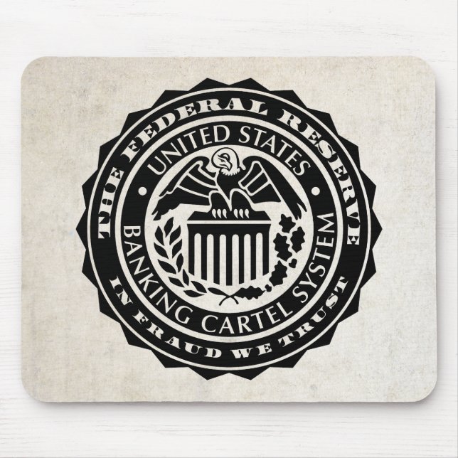 Federal Reserve sela Mousepad (Frente)