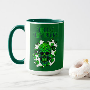 Feeling Very Lucky St Patrick’s Day - caneca