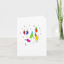 Feijões Personalizados. Cartão de Aniversário