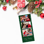Feira de filmes de Natal o Retro Fotografias Múlti<br><div class="desc">Envie diversão,  Natal e cartões de Natal minimalistas com um pouco de foto retrorativa para sua fita fotográfica de Natal ou Várias Férias - Natal ou Cartões de natal verdes.</div>