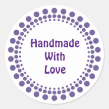 Feita À Mão Com Adesivos De Amor