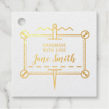 Feita à mão com amor | Botões e Design de Agulha