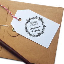 Feita À Mão Com Caráter Carimbo De Borracha Arredo