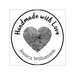 Feita à mão com Carimbo Carimbo Carimbo Personaliz