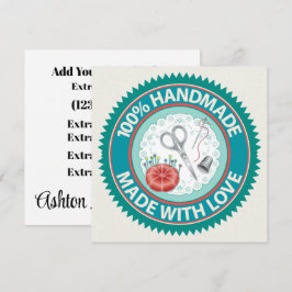 Feita À Mão Com Cartão Simples Com Amor