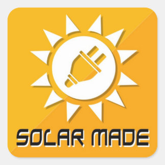 Feita Com Adesivos Solares