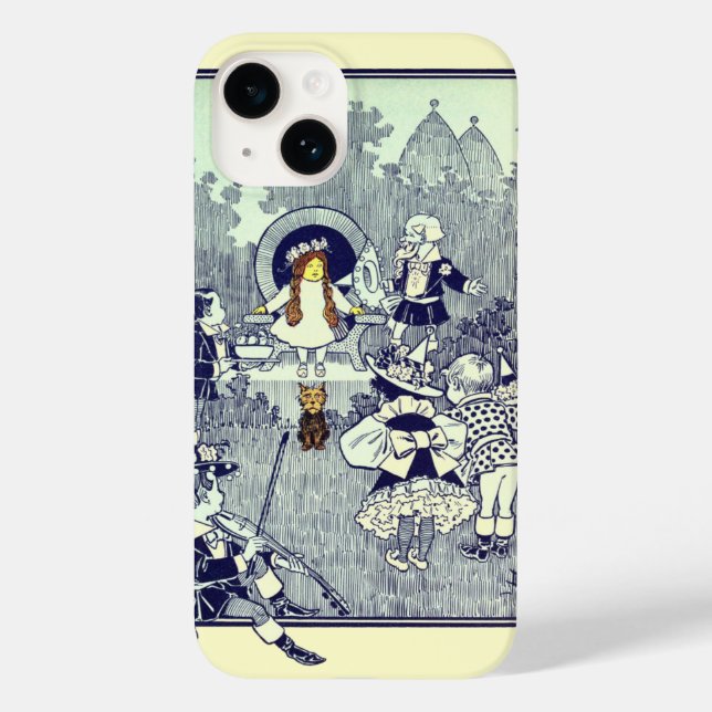 Feiticeiro de Oz, Dorothy encontra os Munchkins (Verso)