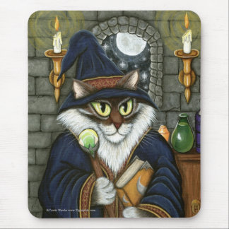 Feiticeiro mágico Mousepad do gato do feiticeiro