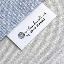 Feito à mão com fio de crochê personalizado com Fi