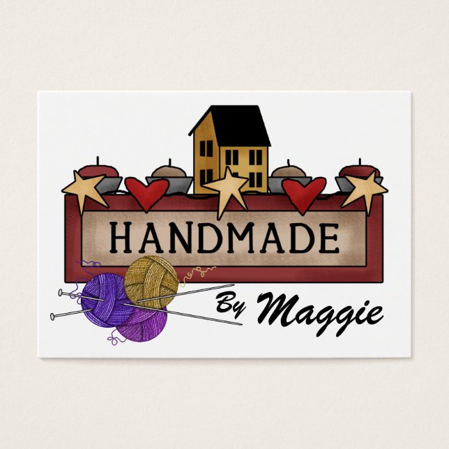 Feito à mão por (tricô) ... SRF (Frente)