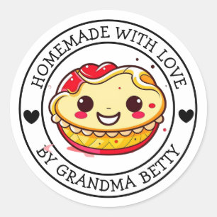 Feito com Amor, Etiquetas para Torta Caseira