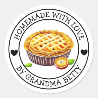 Feito com Amor, Etiquetas para Torta Caseira