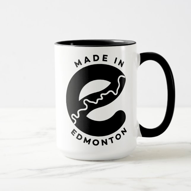 Feito na caneca alta de Edmonton (Direita)