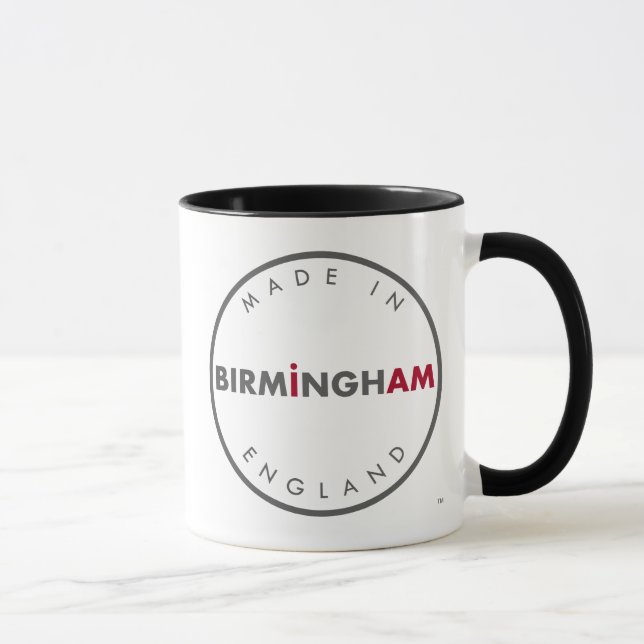 Feito na caneca de Birmingham (Direita)