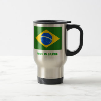 FEITO NA CANECA DE VIAGEM DO AÇO DE BRASIL!