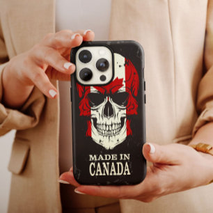 Feito no iPhone do Canadá Porta-capas de iphone
