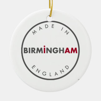 Feito no ornamento de Birmingham