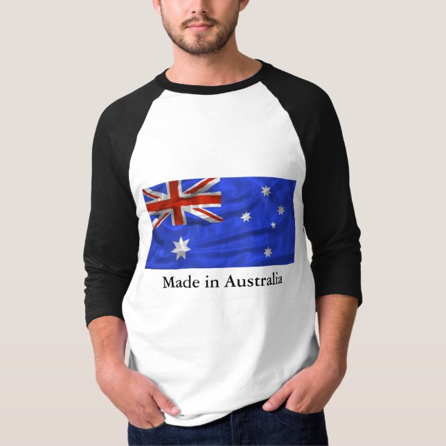 Feito no t-shirt de Austrália (Frente)
