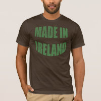Feito no t-shirt de Ireland