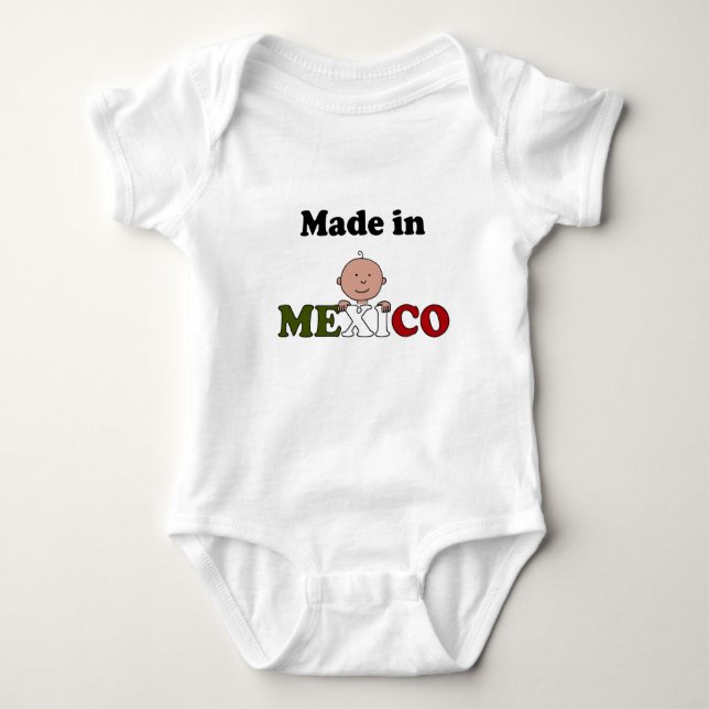 Feito no t-shirt de México (Frente)