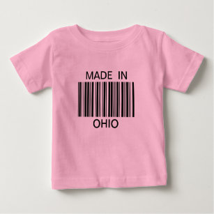 Feito no t-shirt de Ohio