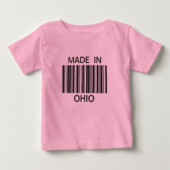 Feito no t-shirt de Ohio (Frente)